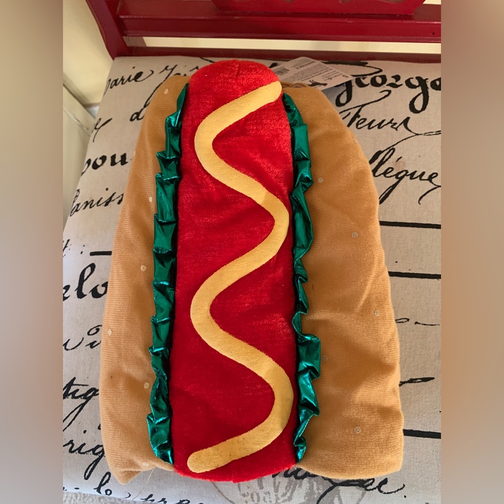 Bootique Relish Your Hot Dog Costume Size Small NWT